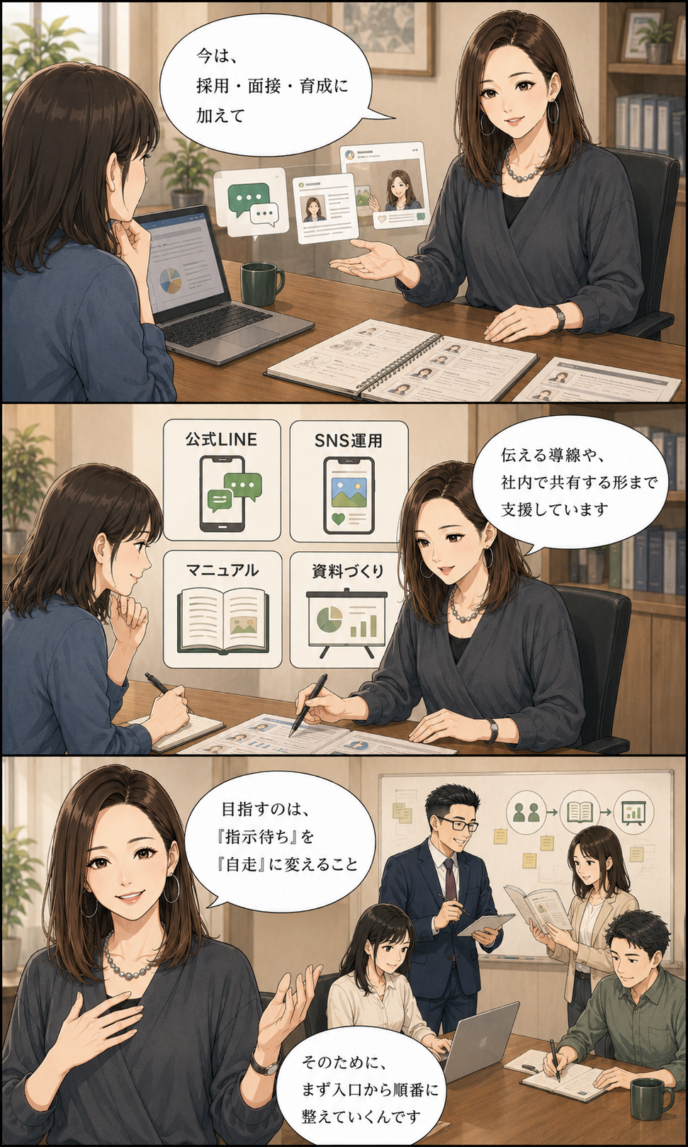 佐藤留梨さんのストーリー漫画 5ページ目