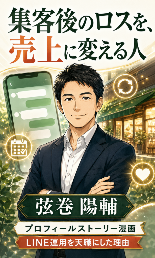 弦巻陽輔さんプロフィールストーリー 1ページ目