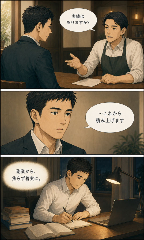 弦巻陽輔さんプロフィールストーリー漫画 7ページ目