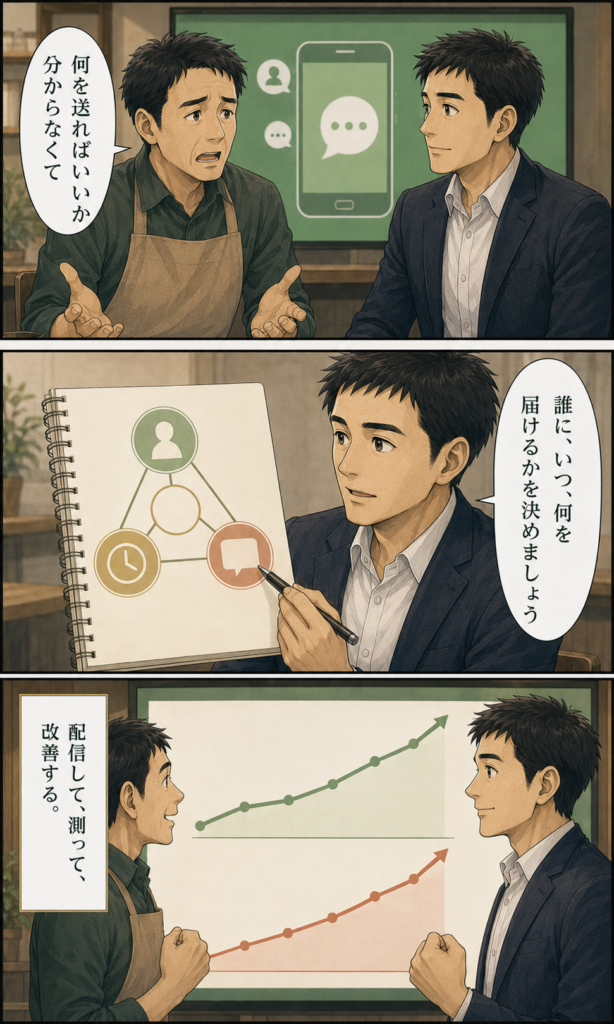 弦巻陽輔さんプロフィールストーリー漫画 8ページ目